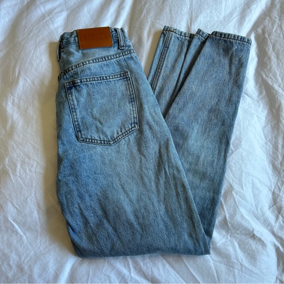 Princess Polly Holly Asymmetrical Jeans - Picture 3 of 7